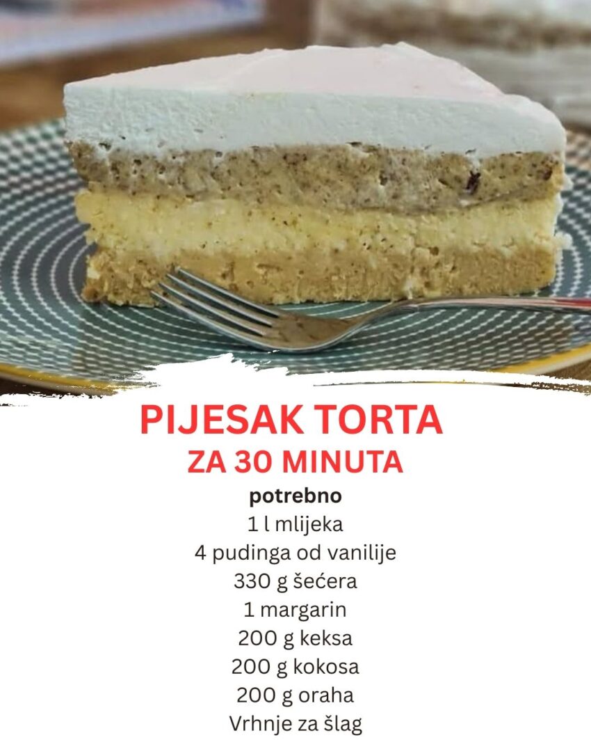 pijesak-torta-gotova-za-30-minuta-bez-pecenja